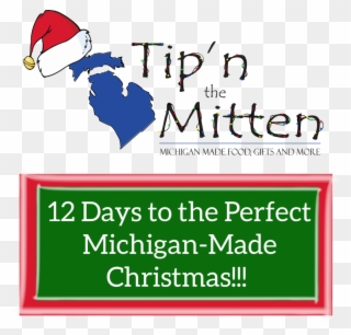 12 Days To Christmas - Tip'n The Mitten Clipart