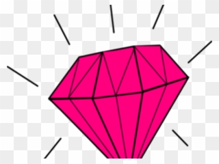 Diamond Clipart Pink - Pink Diamond Transparent Background - Png Download