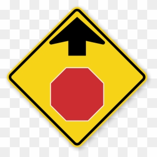 Zoom, Price, Buy - Stop Sign Ahead Sign Clipart