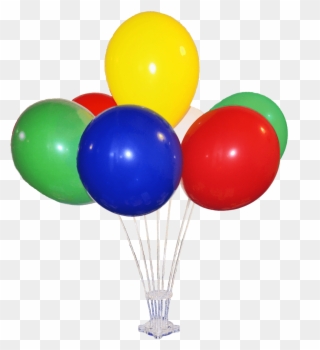 Balloon Weights Balloon Accessories Png Balloon Stick - Centro De Mesa Globos Navidad Clipart