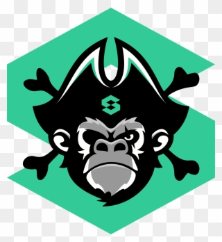 Monkey 614 Kb - Логотип Команды Обезьян Clipart
