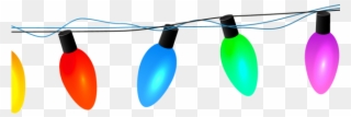 Lighter Clipart Chrismas - Christmas Lights Transparent Background - Png Download