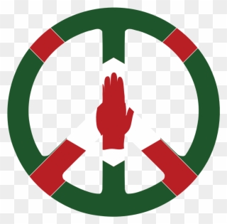Northern Ireland Peace Symbol Flag 3 Saint Patricks - Gloucester Road Tube Station Clipart