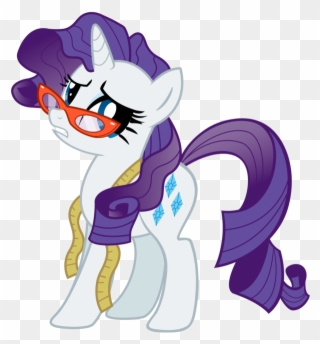 I - My Little Pony Rarity Confused Clipart