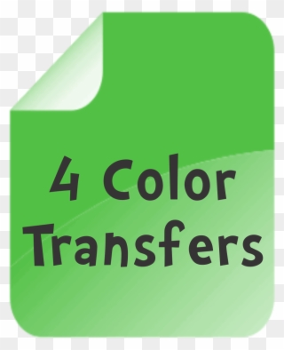 Custom Screen Print Transfers 4 Color - Teacher Clipart