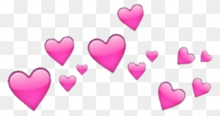 Tumblr Glitter Sparkle Pastel Glittertext Sparkletext - Lots Of Heart Emojis Png Clipart
