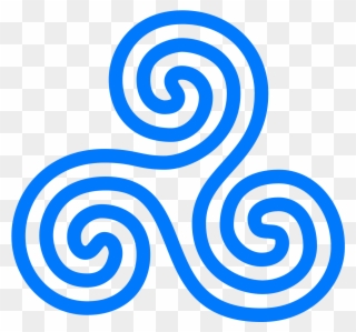 Triskelion Symbol Celts Celtic Knot Bdsm Emblem - Triskelion Celtic Symbol Clipart