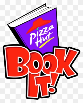 Book It Motivates Children To Read By Rewarding - Pizza Hut Book Clipart