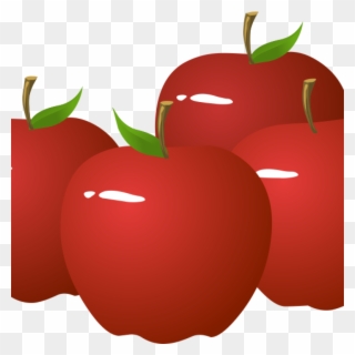 Free Clipart Of An Apple - Four Apples Clipart - Png Download