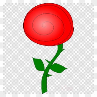 Animated Rose Flower Clipart Rose Clip Art - Flubit Enuff Skateboard Griptape - Black/white Chequered - Png Download