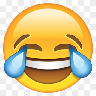 Crying Emoji Clipart - Laughing Emoji - Png Download