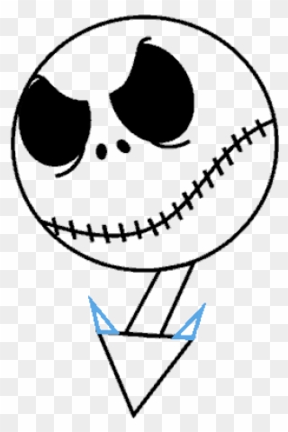 How To Draw Jack Skellington - Drawing Clipart