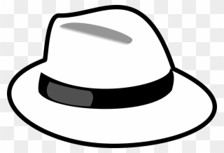 Pulling A Rabbit Out Of A Hat Is A Neat Trick - Clip Art Black And White Hat - Png Download