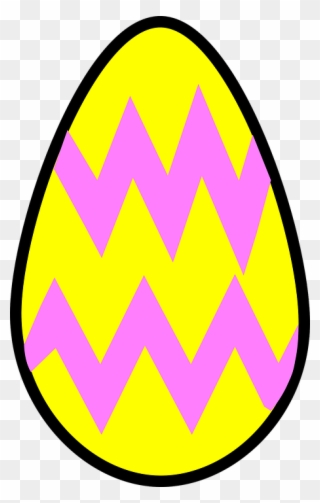 Easter Eggs Clipart Yellow - Cartoon Eggs For Easter - Png Download