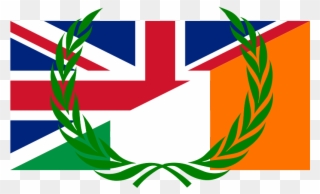 26, 13 July 2014 - Laurel Wreath Flag Clipart