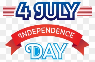 4th Of July Png Banner Vector - 4th Of July Png Clipart