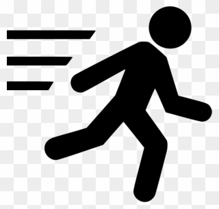 Run Runner Svg Png Icon Free Download - Escaping Icon Clipart