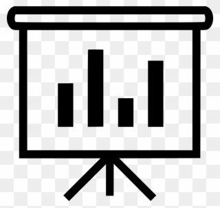 Projector Screen Bar Comments - Projector Screen Icon Clipart
