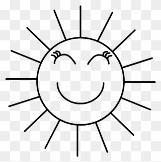Sun Line Art Clipart Best - Bulb And Sun Icon - Png Download