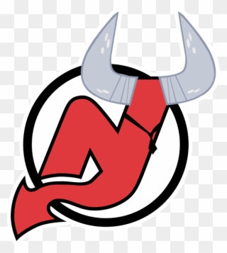 Lyraheartstrngs, Hockey, Iron Will, Logo, Logo Parody, - New Jersey Devils Logo Svg Clipart