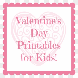 Valentine's Day Printables For Kids - Printable Secret Santa Lists Clipart