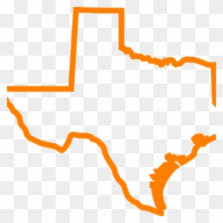 State Of Texas Outline Clip Art Texas Outline Clipart - Texas - Png Download