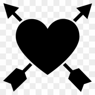 Love With Arrows Svg Clipart