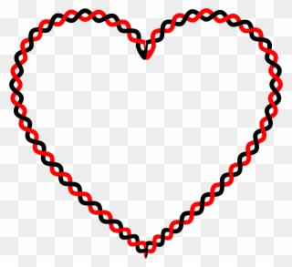 Intertwined Heart - Strawberry Heart Transparent Clipart