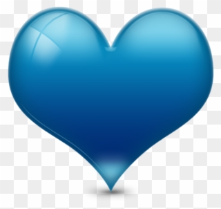 Free PNG Blue Heart Clip Art Download - PinClipart