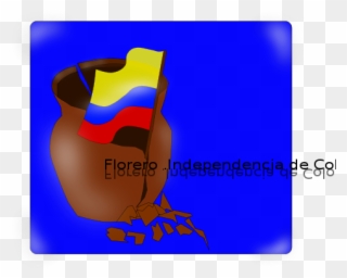 Free Florero Colombia - Clip Art - Png Download