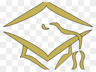 Gold Graduation Hat Png Clipart