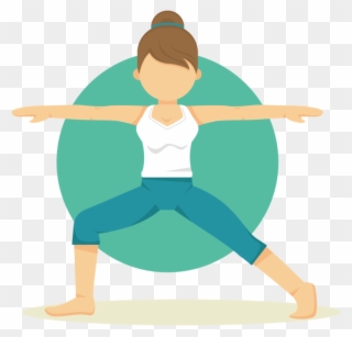 Calm Clipart Flexibility Exercise - Exercise - Png Download