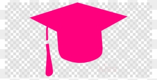 Christmas Decoration Transparent Clipart Clip Art - Pink Graduation Png