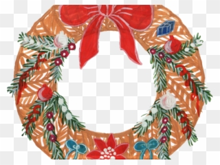 Decorate Clipart Wreath - Wreath - Png Download