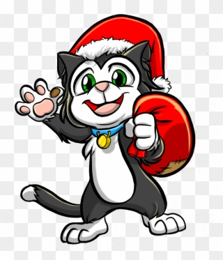 Santa Scratch By Joshua Buchanan - Cartoon Clipart