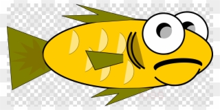 Scared Fish Clipart Clip Art - Sea Creature Cartoon Png Transparent Png