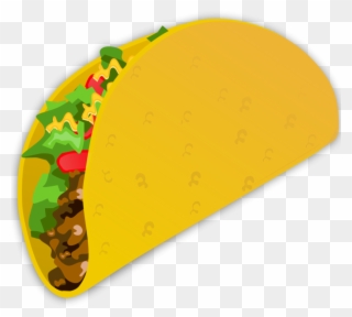 Taco Clipart Taco20clipart Stickers Pinterest Clipart - Transparent Background Taco Clipart - Png Download