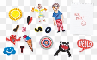 Create Your Own Fridge Magnets With This Kit, Complete - Magnet Clipart