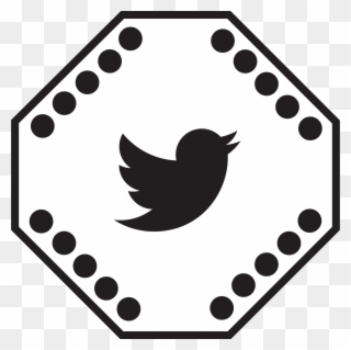 Custom Social Media Icons - Twitter Logo Clipart