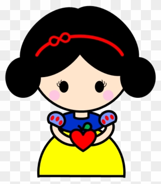My Own Design For Daughter's Princess Party - Snow White Clipart - Png Download