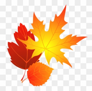 Transparent Background Fall Leaves Clipart - Png Download