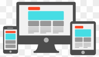 Responsive Website Design - Mobile Screen Size Desktop Clipart