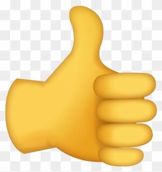 Thumb Signal Emoji Ok Clip Art - Thumbs Up Emoji Png Transparent Png