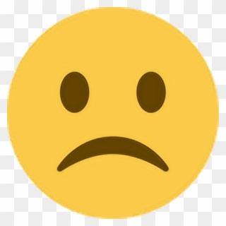 Popular And Trending Upset Crying Stickers On - Frown Emoji Clipart