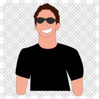 People With Sunglasses Clipart Sunglasses Clip Art - Man In Suit With No Background - Png Download