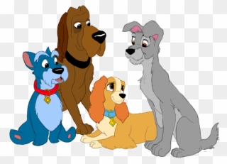Puppy Clipart Lady And The Tramp - Lady And The Tramp - Png Download