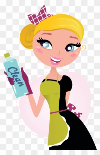 Schedule Your Free Quote Now - Maid Cleaning Cartoon Clipart