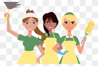 About Us - Cleaning Maids Clipart