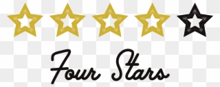 Four Stars Out Of Five Clipart
