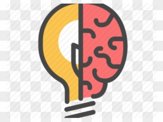 Think Clipart Lightbulb - Thought - Png Download